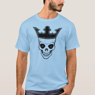 Logo Tshirt de crâne du Roi Men's