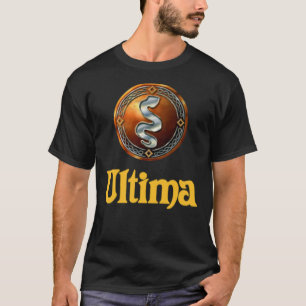 Logo Ultima Serpent Porte Noire Essential T-Shirt