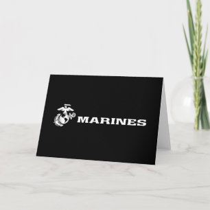 Logo USMC - Blanc