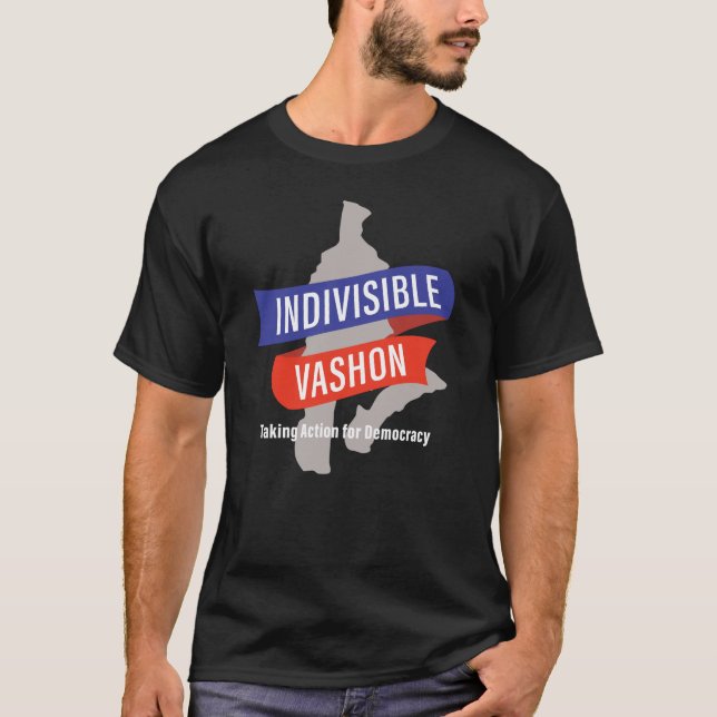Logo Vashon indivisible tshirt - pour tshirts noir (Devant)