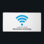 Logo Wi-Fi bleu, Technologie de l'information, Ord<br><div class="desc">Bleu Wi-Fi Logo,  Technologie de l'information,  Ordinateur Bureau Mat par le magasin Carte de visite.</div>