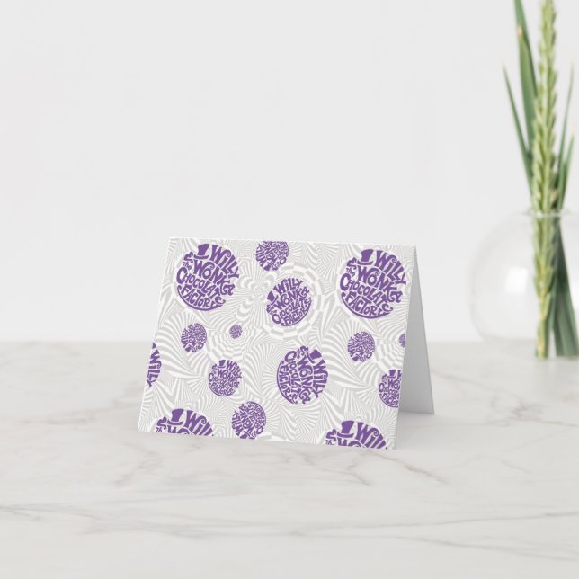 Logo Willy Wonka Graphique Psychédélique (Devant)