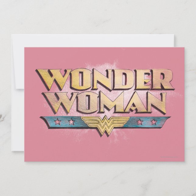 Logo Wonder Woman Pencil (Devant)