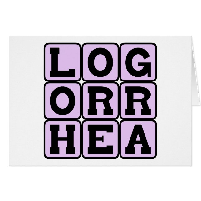 Logorrhée, verbosité incohérente (Devant horizontal)