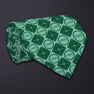 Logos ronds Motif diamant cravate