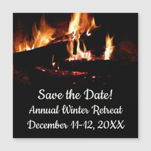 Logs dans la cheminée Photographie de feu chaud