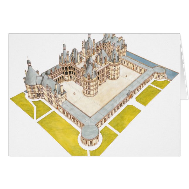 Loir-et-Cher de Chateau de Chambord Chambord (Devant horizontal)