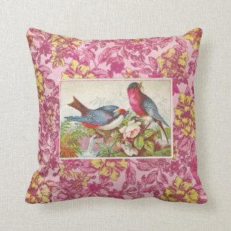 L'oiseau joint des coussins