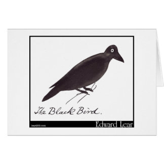L'oiseau noir d'Edward Lear