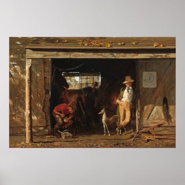 Loisirs et travail - Frank Mayer Poster des Beaux  (Devant)