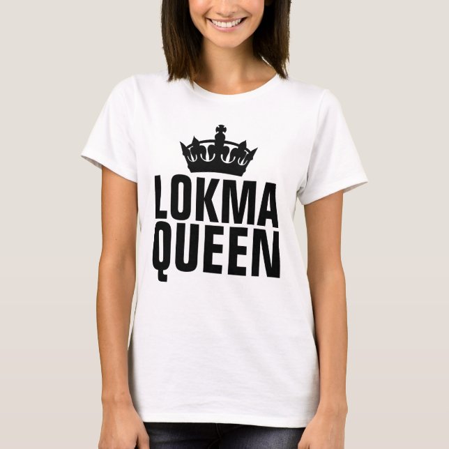 LOKMA QUEEN T-SHIRTS (Devant)