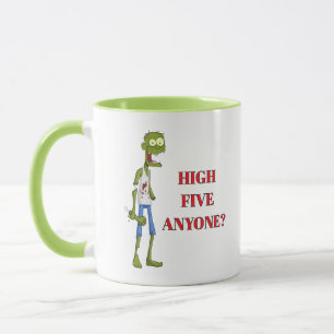 LOL ! ☕ Mug Zombie – Un bras d'honneur ?