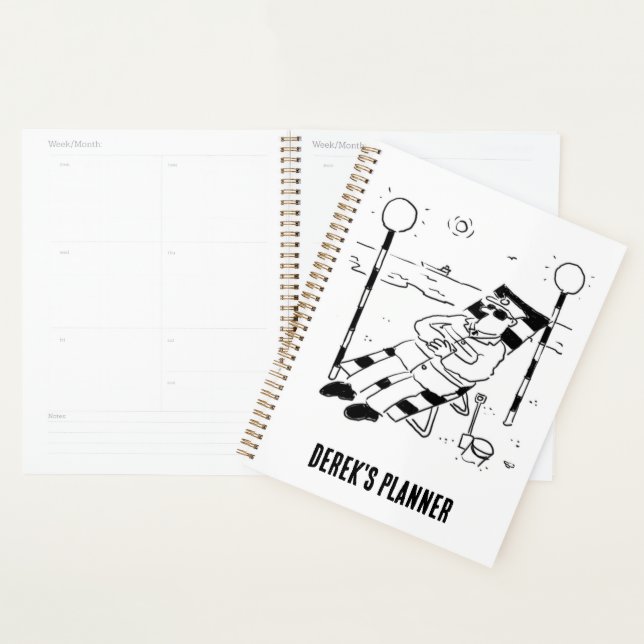 Lollipop Man est bronzant. Planificateur surréalis (Devant avec enveloppe)