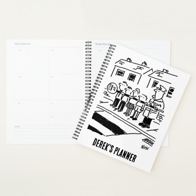 Lollipop Man utilise la Lollipop comme barrière de (Devant avec enveloppe)