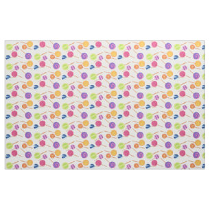 Lollipops colorés, tissu
