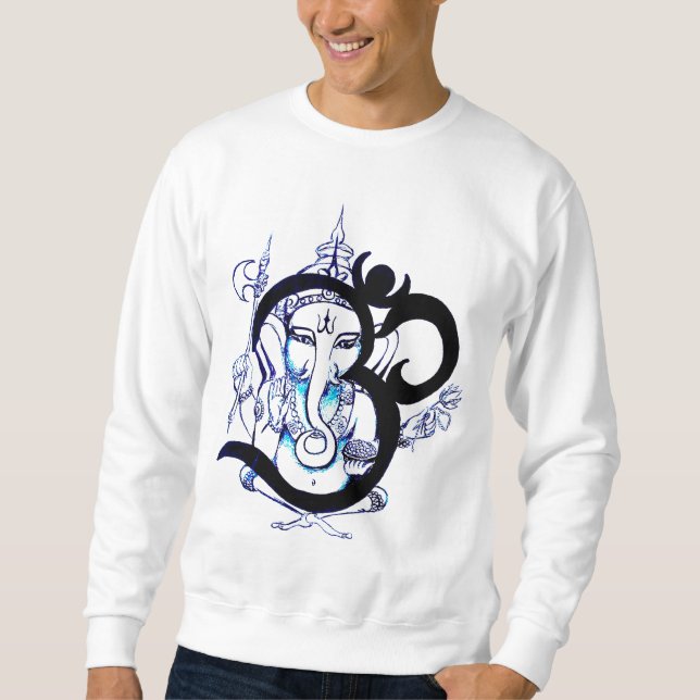 L'OM - Le sweat shirt des hommes de Ganesha (Devant)
