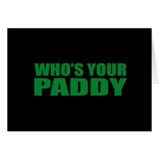 L'OMS est VOTRE PADDY ?