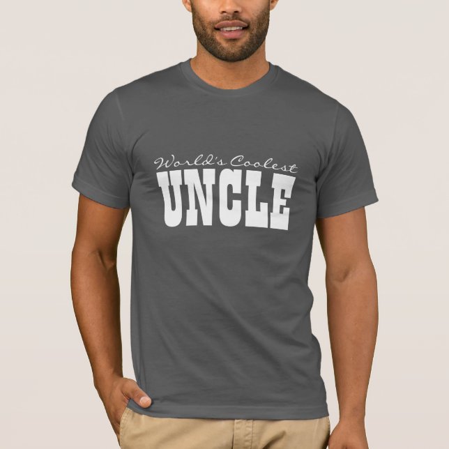 L'oncle le plus frais T-shirt du monde (Devant)