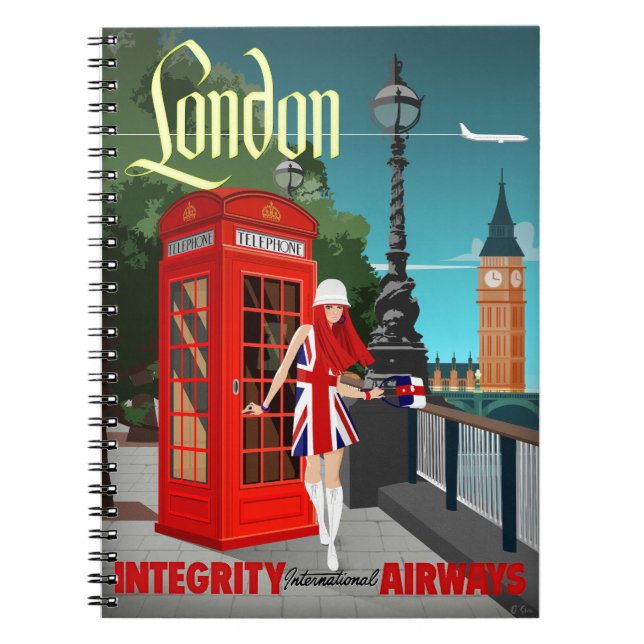 London Calling petit cahier (Devant)