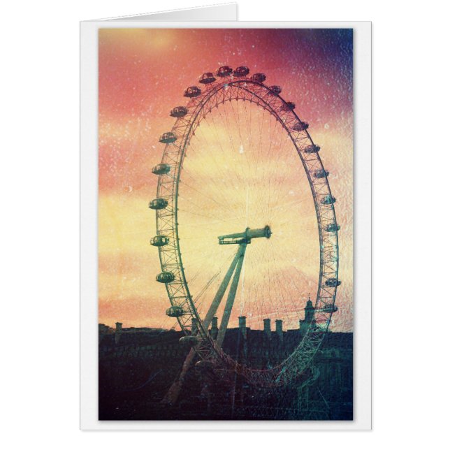 London Eye au lever du soleil (Devant)