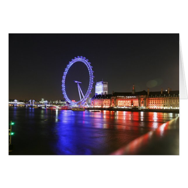 London Eye la nuit (Devant horizontal)