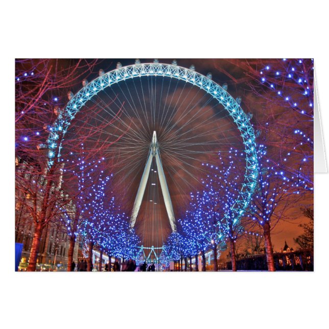 London Eye la nuit (Devant horizontal)