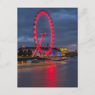 London Eye, Londres Royaume-Uni Carte postale