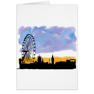 London Eye Skyline Art, Cadeaux vous pouvez person