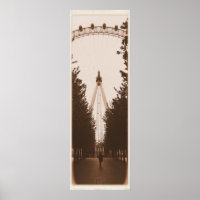London Single Eye - Poster