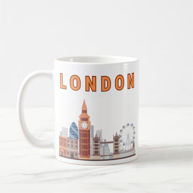 London Skyline Mug (Gauche)