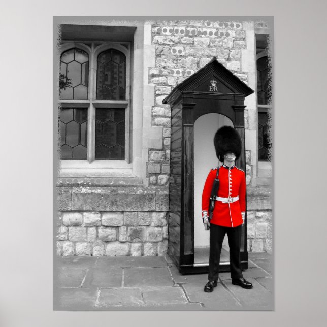 London Soldier on Parade poster (Devant)