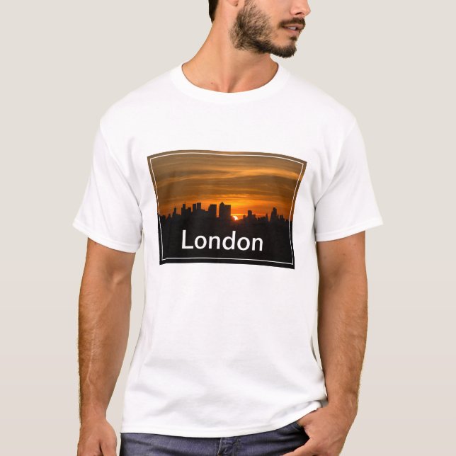 Londres Angleterre Royaume-Uni Souvenir T-Shirt (Devant)