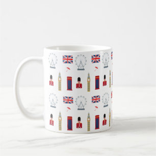 Londres Angleterre Skyline Icon Coffee Mug