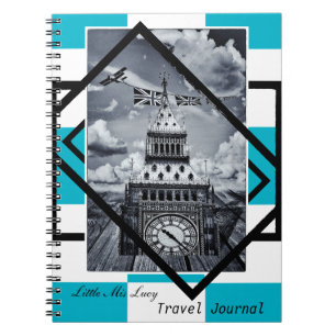Londres, Big Ben Art, Travel Journal No1 (Notebook