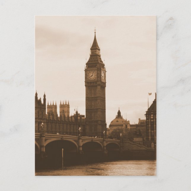 Londres - Big Ben - Carte postale (Devant)
