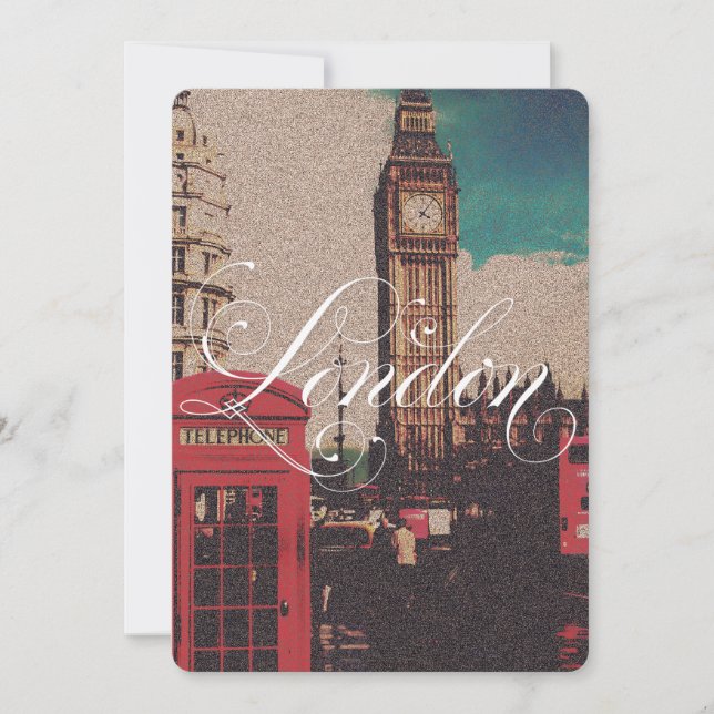 Londres photo Vintage (Devant)