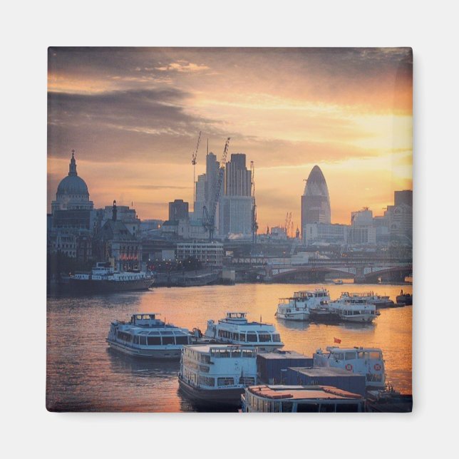 Londres sur Sunrise Magnet (Devant)