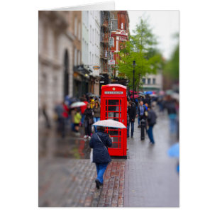 Londres typique - n'oubliez pas la carte de