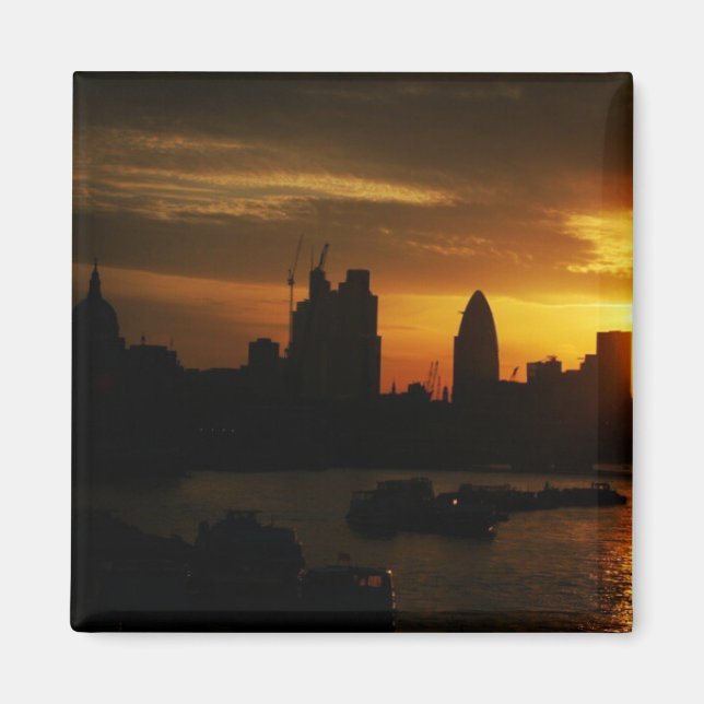 Londres - Waterloo Sunrise Magnet (Devant)