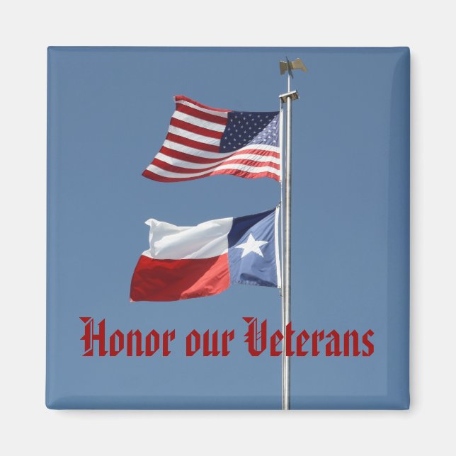 Lone Star America Magnet (Devant)