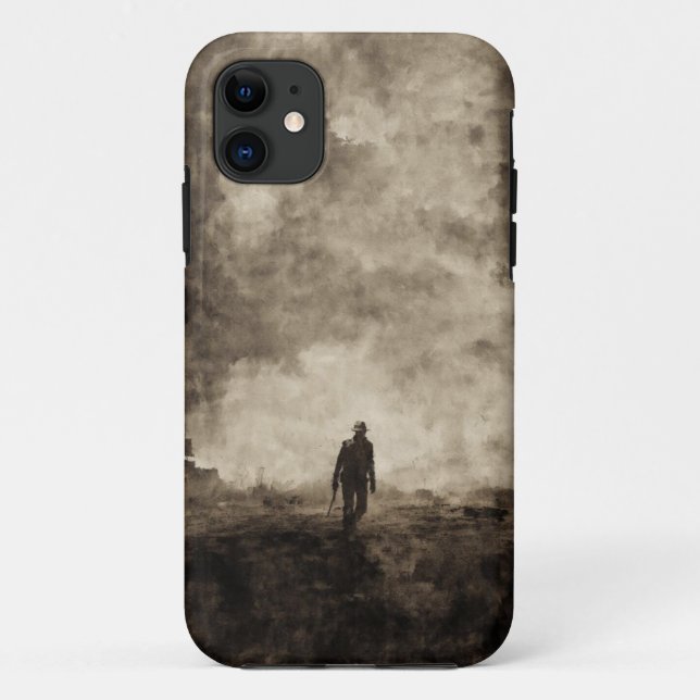 Lone Survivor Apocalyptic Coque mobile (Dos)
