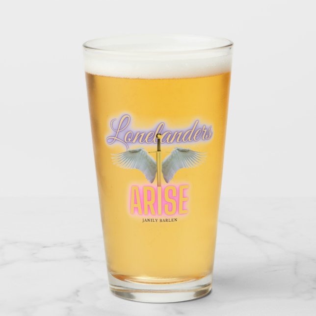 Lonelandaises Arise - Tumbler en verre (Devant (rempli))