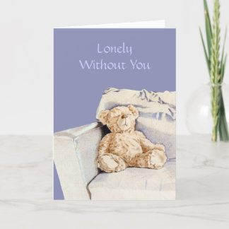 Lonely Teddy Je Manque Ta Carte