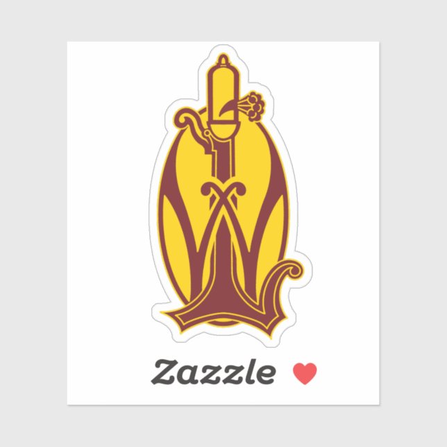 Lonesome Whistler sticker (Feuille)