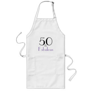 Long 50 ans 50 et tablier cinquantième du cuisinier