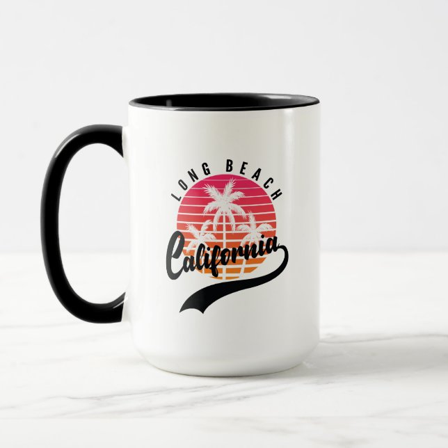 Long Beach, Californie Mug (Gauche)