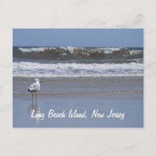 Long Beach Island, carte postale NJ