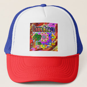 Long Beach Tropical Friends Casquette