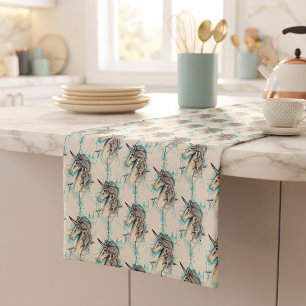 Long Chemin de table licorne