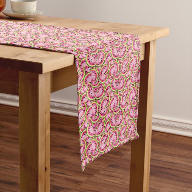 Long Chemin de table Surprise Pastèque (In Situ)
